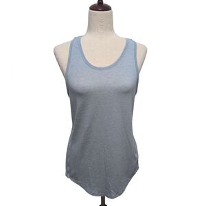 Athleta Cross Back Light Blue Racerback Tank Top Size Small